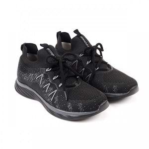 Forelli NIL-G Comfort Tam Ortopedik Kadın Spor Ayakkabı - Siyah - 40