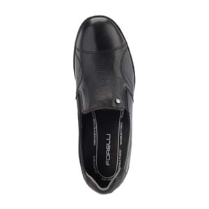 Forellı Pıloyd-G Comfort Tam Ortopedik İçi Dışı Hakiki Deri Ökçeli Kadın Ayakkabı - Siyah - 40