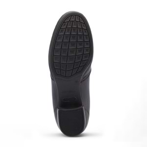 Forellı Pıloyd-G Comfort Tam Ortopedik İçi Dışı Hakiki Deri Ökçeli Kadın Ayakkabı - Siyah - 40