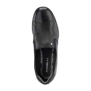 Forellı Pıloyd-G Comfort Tam Ortopedik İçi Dışı Hakiki Deri Ökçeli Kadın Ayakkabı - Siyah - 41