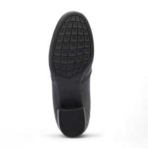 Forellı Pıloyd-G Comfort Tam Ortopedik İçi Dışı Hakiki Deri Ökçeli Kadın Ayakkabı - Siyah - 41