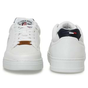 U.S. Polo Assn. Anatomik Taban Erkek Spor Ayakkabı - Beyaz - 43