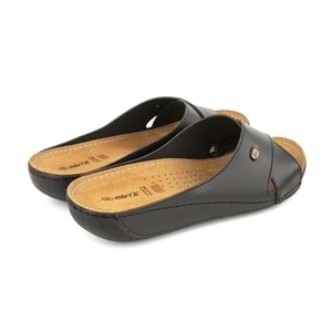 Muya Misty Anatomik Ve Hafif Taban Kadın Çapraz Terlik - Siyah - 36