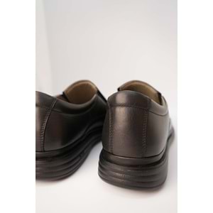 Kristal Dim.404-3 Tam Ortopedik İçi Dışı Hakik Deri Erkek Ayakkabı - Dim.404-3 - Siyah - 40