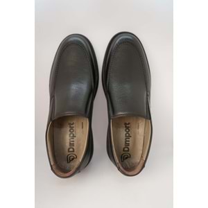 Kristal Dim.404-3 Tam Ortopedik İçi Dışı Hakik Deri Erkek Ayakkabı - Dim.404-3 - Siyah - 40