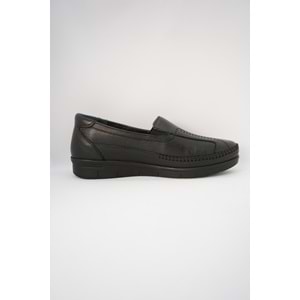 Kristal Mr. 05 Tam Ortopedik İçi Dışı Hakiki Deri Kadın Ayakkabı - Mr.05 - Siyah - 41