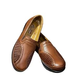 Kristal Mr.08 Tam Ortopedik İçi Dışı Hakiki Deri Kemik Çıkıntısı İçin Kadın Ayakkabı - Taba - 36