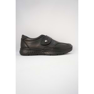 Kristal Dim.1223 Tam Ortopedik Hakiki Deri Kadın Ayakkabı - Siyah - 37