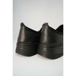 Kristal Dr.283 Tam Ortopedik Hakiki Deri Kadın Ayakkabı - Siyah - 40