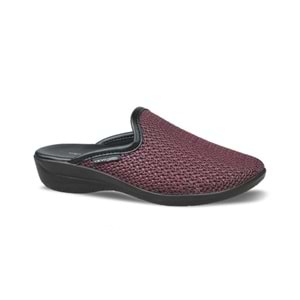 Ceyo Ramona-22 Tam Ortopedik Kadın Terlik - Bordo - 40