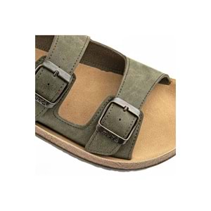 Muya Yuna Anatomik Kadın Terlik - Haki - 40