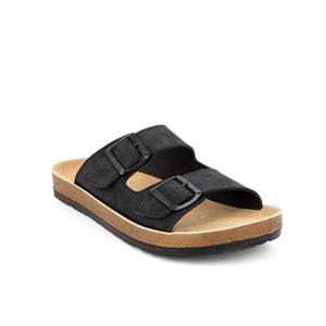 Muya Allen Anatomik Tabanlı Erkek Terlik - Siyah - 40