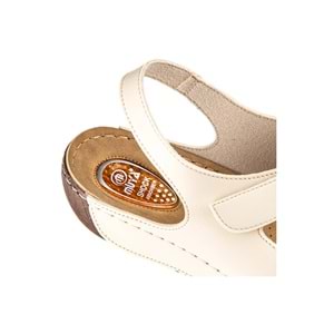 Muya Ariana Anatomik Tabanlı Kadın Sandalet - Bej - 36