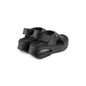 Muya Nwanwa Airmax Tabanlı Kadın Sandalet - Siyah - 40