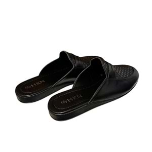 Kristal Hkn.03 Misafir Ev Çeyiz Ve Damat Terliği - Siyah - 45