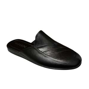 Kristal Hkn.04 Misafir Ev Çeyiz Ve Damat Terliği - Siyah - 44