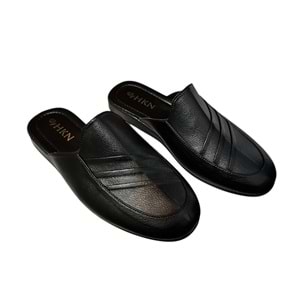 Kristal Hkn.04 Misafir Ev Çeyiz Ve Damat Terliği - Siyah - 44