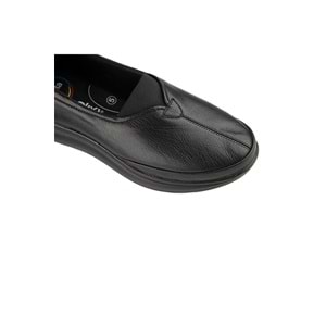 Muya Pothvat 6 Nokta Ortopedik Taban Topuk Dikeni Hakiki Deri Kadın Bot - Siyah - 40