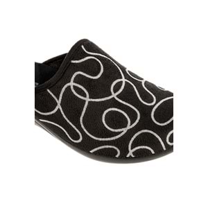 Muya Annie Ortopedik Taban Kadın Ev Terliği - Siyah - 39