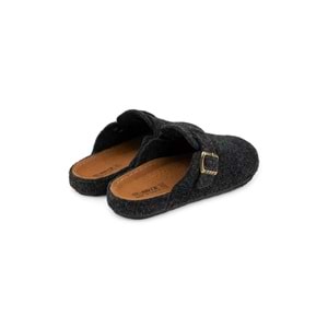 Muya Hopea Ortopedik Taban Kadın Ev Terliği - Füme - 36