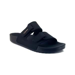 Ceyo Bahama-16 Tam Ortopedik Kaymaz Taban Erkek Terlik - Siyah - 42