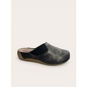 Carla Verde Tam Ortopedik Burnu Kapalı Kadın Terlik - Carla Verde - 151394.50 - Siyah - 40