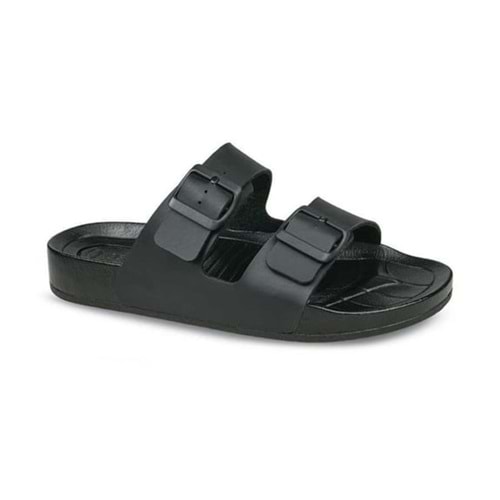Ceyo Bermuda-M2 Tam Ortopedik Erkek Terlik - Siyah - 40