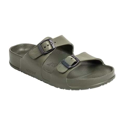 Ceyo Aquaflex-Z1 Tam Ortopedik Kadın Terlik - Haki - 40