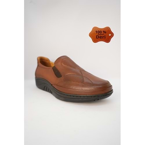 Kristal Dr.272 Tam Ortopedik İçi Dışı Hakiki Deri Kadın Ayakkabı - Taba - 36