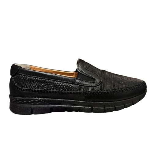 Kristal Dr.265 Tam Ortopedik İçi Dışı Hakiki Deri Kadın Ayakkabı - Siyah - 40