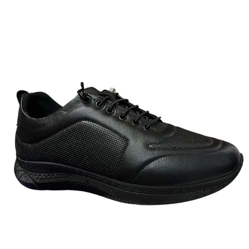 Kristal Dr.271 Anatomik Taban İçi Dışı Hakiki Deri Bağcıklı Kadın Ayakkabı - Siyah - 38