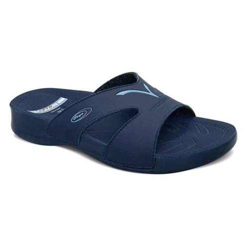 Ceyo 3400-2 tam ortopedik kadın terlik - lacivert - 40