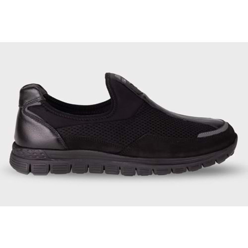 Forellı Aqua-H Tam Ortopedik Erkek Ayakkabı - Siyah - 44