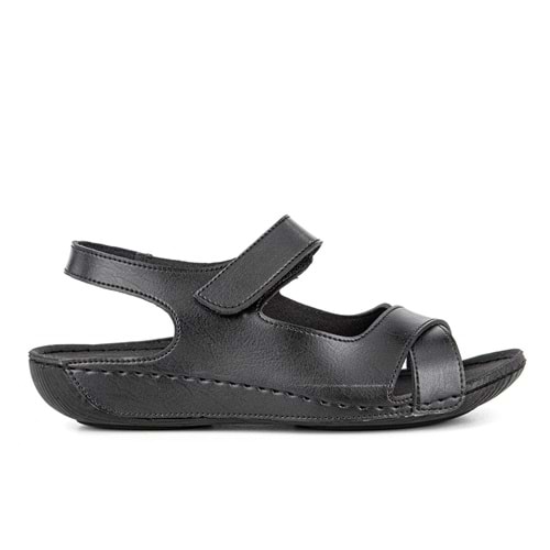 Muya Ariana Anatomik Tabanlı Kadın Sandalet - Siyah - 36