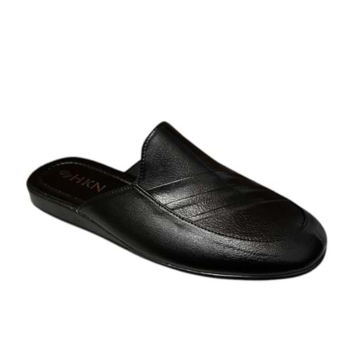 Kristal Hkn.04 Misafir Ev Çeyiz Ve Damat Terliği - Siyah - 43