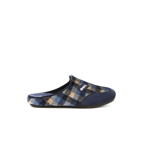 Muya Tauri Anatomik Taban Kışlık Erkek Ev Terliği - lacivert - 40