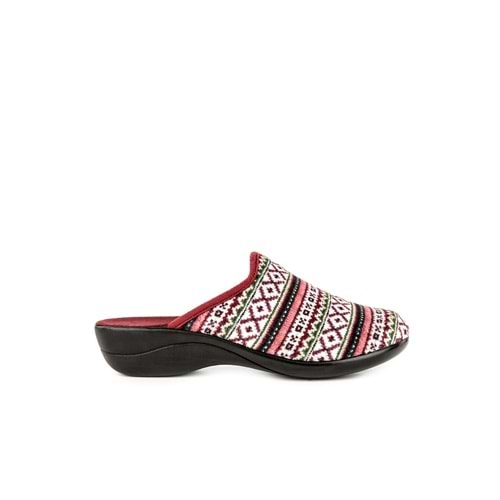 Muya Mimi Ortopedik Taban Kadın Ev Terliği - Bordo - 37