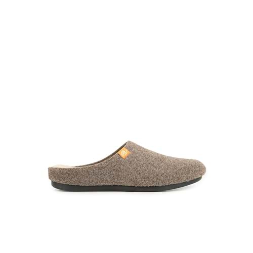 Muya Smil Ortopedik Taban Erkek Kışlık Ev Terliği - Kahverengi - 42