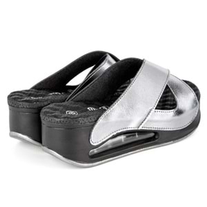 Muya Penelope Air Max Tabanlı Kadın Terlik - Penelope - Kurşun - 37