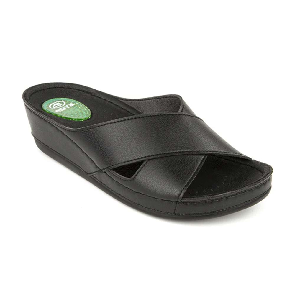 Muya Active Anatomik Taban Jel Destekli Kadın Terlik - Siyah - 42