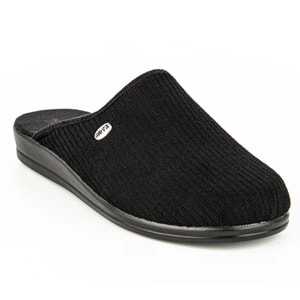 Muya Tondo Anatomik Taban Erkek Ev Terliği - Siyah - 40