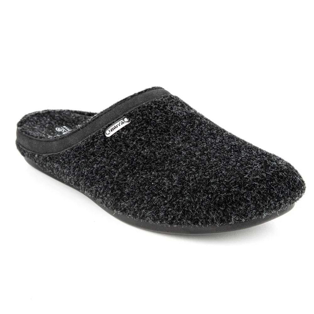 Muya Otter Anatomik Taban Erkek Ev Terliği - Füme - 40