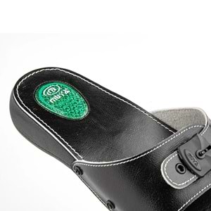 Muya Phare Klasik Anatomik Taban Jel Destekli Kadın Terlik - Siyah - 35