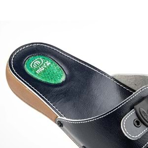 Muya Phare Klasik Anatomik Taban Jel Destekli Kadın Terlik - lacivert - 41