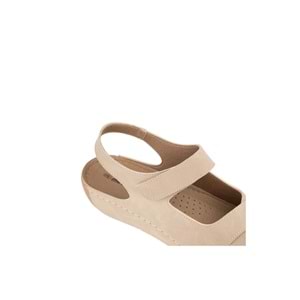 Muya Alula Anatomik Taban Hafif Kadın Sandalet - Vizon - 40