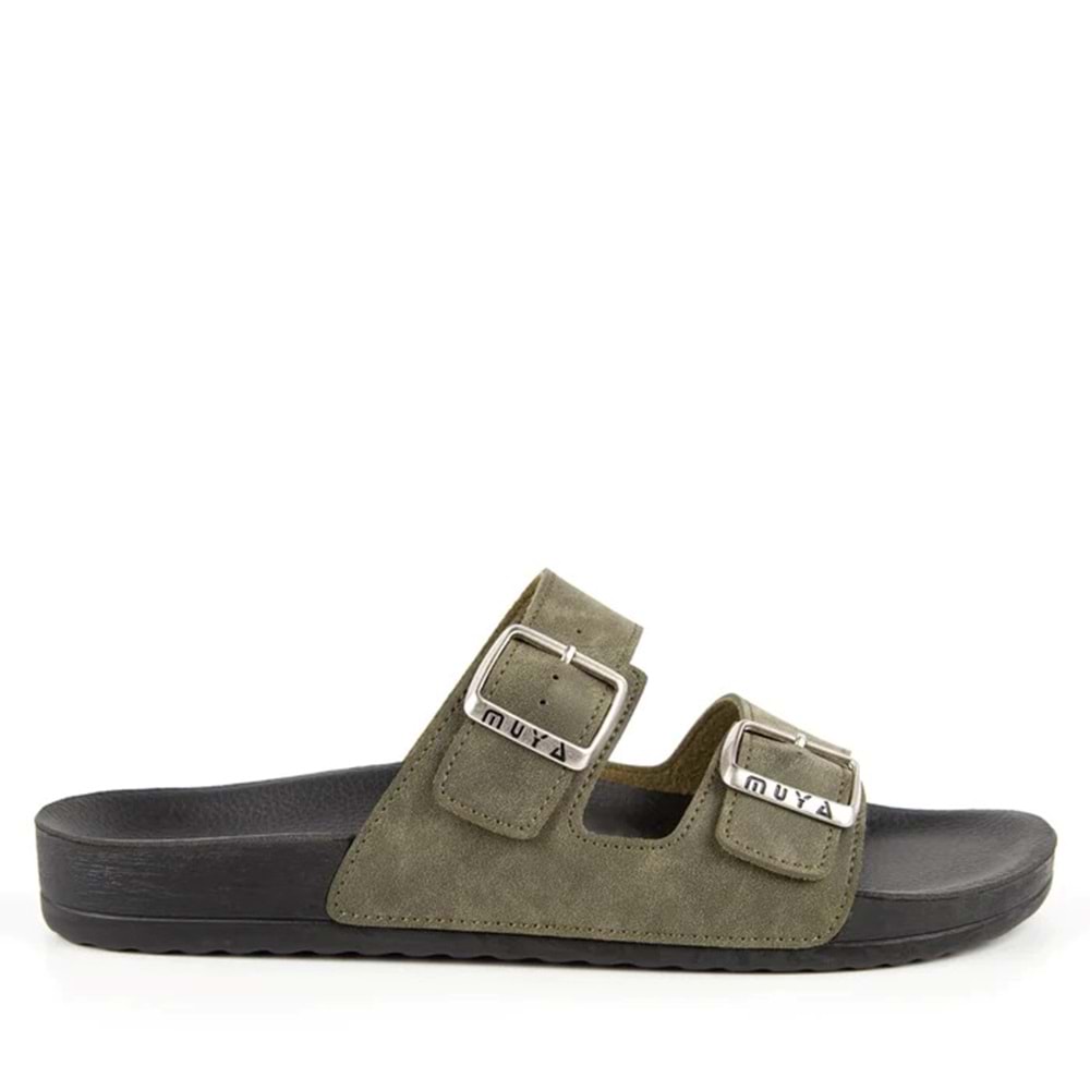 Muya Nova Anatomik Taban Sudan Etkilenmez Erkek Terlik - Haki - 44