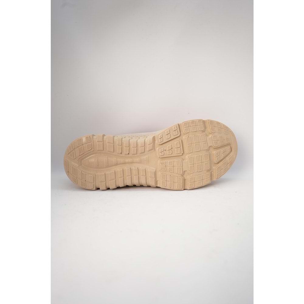 Kristal Kr.46 Anatomik Memory Taban Lastikli Kadın Ayakkabı - Bej - 37