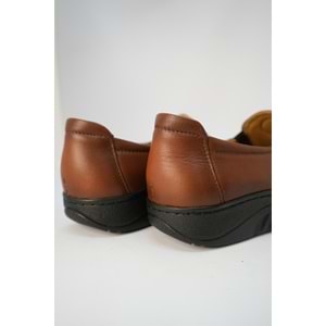 Kristal Dr.272 Tam Ortopedik İçi Dışı Hakiki Deri Kadın Ayakkabı - Taba - 36