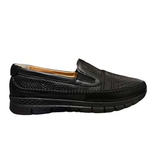 Kristal Dr.265 Tam Ortopedik İçi Dışı Hakiki Deri Kadın Ayakkabı - Siyah - 40