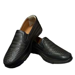 Kristal Dr.265 Tam Ortopedik İçi Dışı Hakiki Deri Kadın Ayakkabı - Siyah - 40